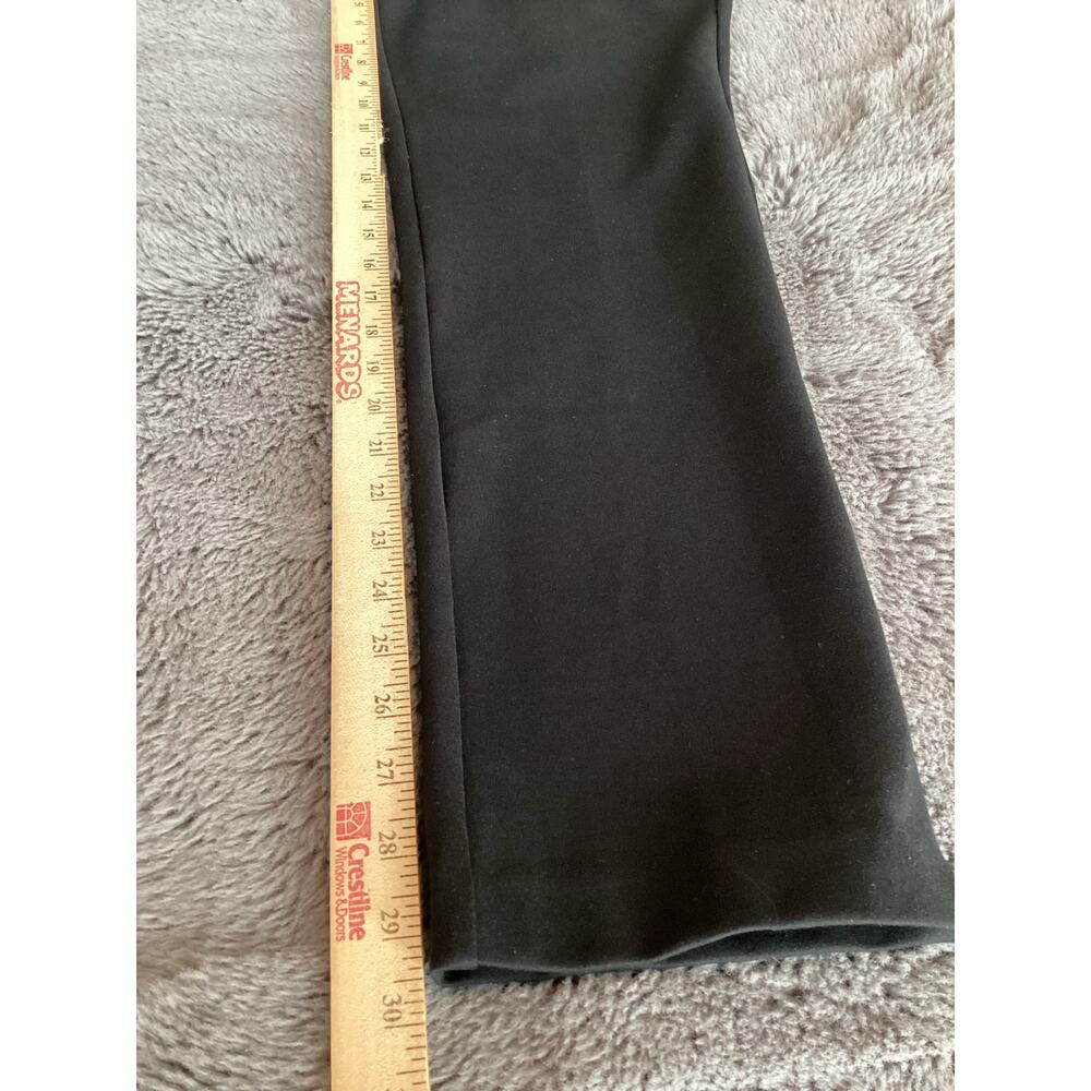 Chico's Women's‎ Juliet Slim Trim Detail Pull on Pants Black Size 2.5/ 14 us - Picture 11 of 11